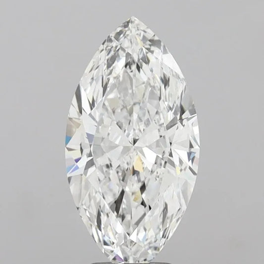 3.52ct Marquise Lab Grown Diamond (Colour E, Clarity VVS2, IGI Certified)