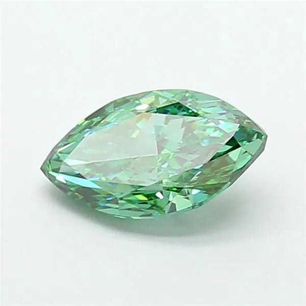 3.52ct Marquise Lab Grown Diamond (Colour Fancy Vivid Green, Clarity VVS2, IGI Certified)