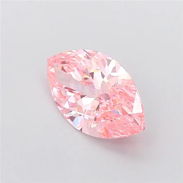3.52ct Marquise Lab Grown Diamond (Colour Fancy Vivid Pink, Clarity VVS2, IGI Certified)