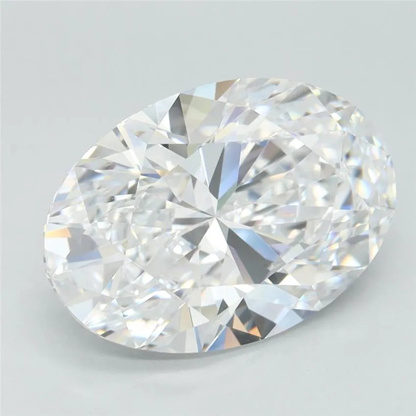 3.52ct Oval Lab Grown Diamond (Colour D, Clarity IF, IGI Certified)