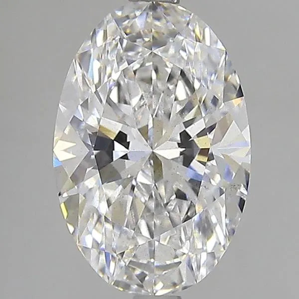 3.52ct Oval Lab Grown Diamond (Colour D, Clarity SI1, IGI Certified)