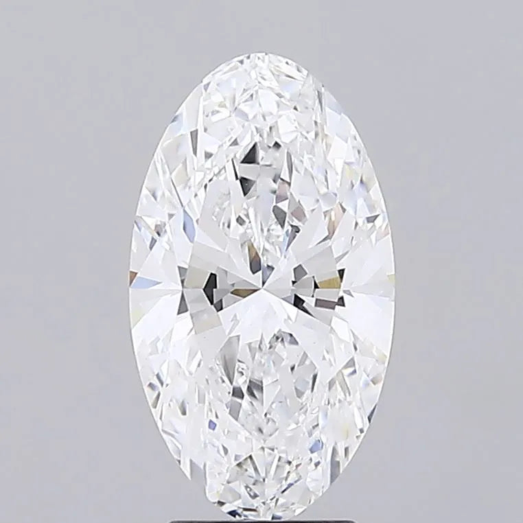 3.52ct Oval Lab Grown Diamond (Colour D, Clarity VS1, IGI Certified)