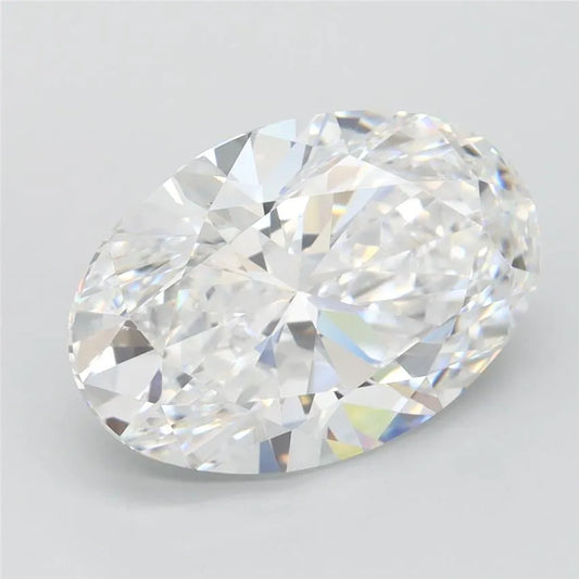 3.52ct Oval Lab Grown Diamond (Colour D, Clarity VVS1, IGI Certified)