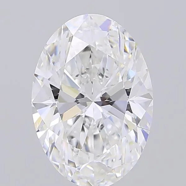 3.52ct Oval Lab Grown Diamond (Colour D, Clarity VVS1, IGI Certified)
