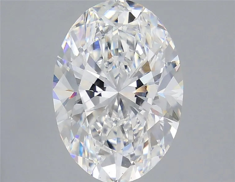3.52ct Oval Lab Grown Diamond (Colour E, Clarity VS2, IGI Certified)
