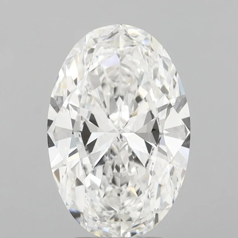3.52ct Oval Lab Grown Diamond (Colour E, Clarity VVS1, IGI Certified)