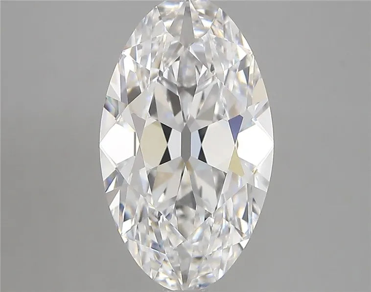 3.52ct Oval Lab Grown Diamond (Colour E, Clarity VVS1, IGI Certified)
