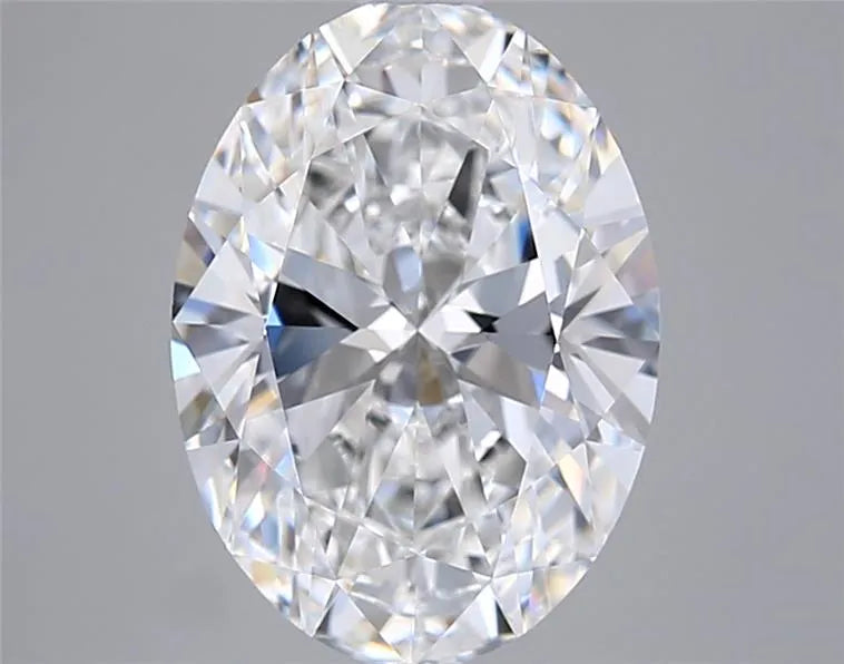 3.52ct Oval Lab Grown Diamond (Colour E, Clarity VVS2, IGI Certified)
