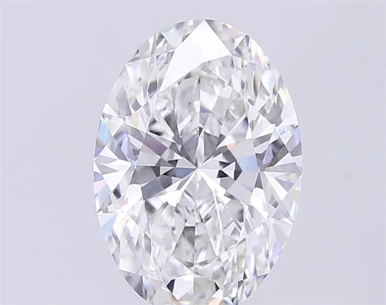 3.52ct Oval Lab Grown Diamond (Colour F, Clarity VVS2, IGI Certified)