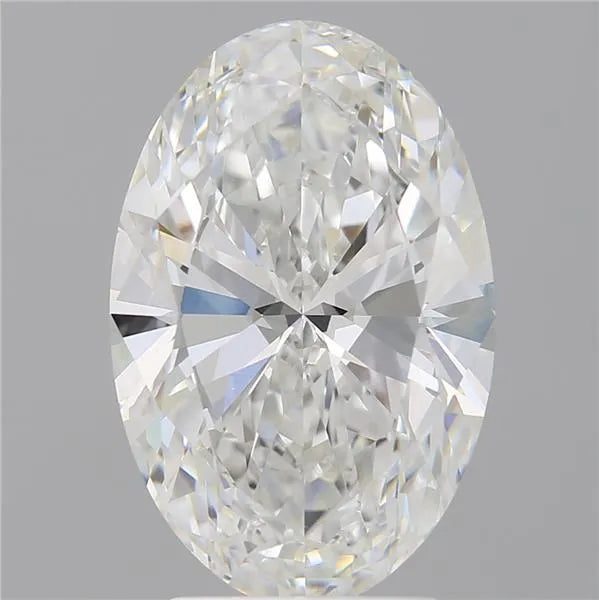 3.52ct Oval Lab Grown Diamond (Colour F, Clarity VVS2, IGI Certified)