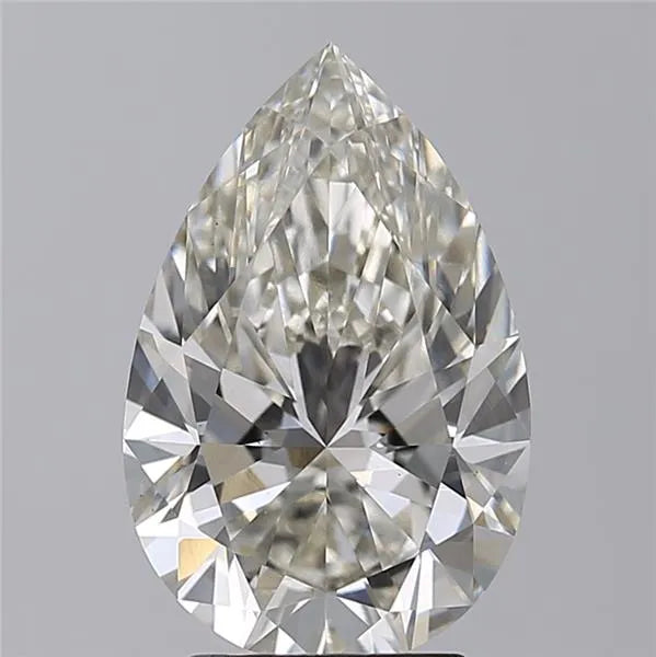 3.52ct Pear Lab Grown Diamond (Colour I, Clarity VS1, IGI Certified)