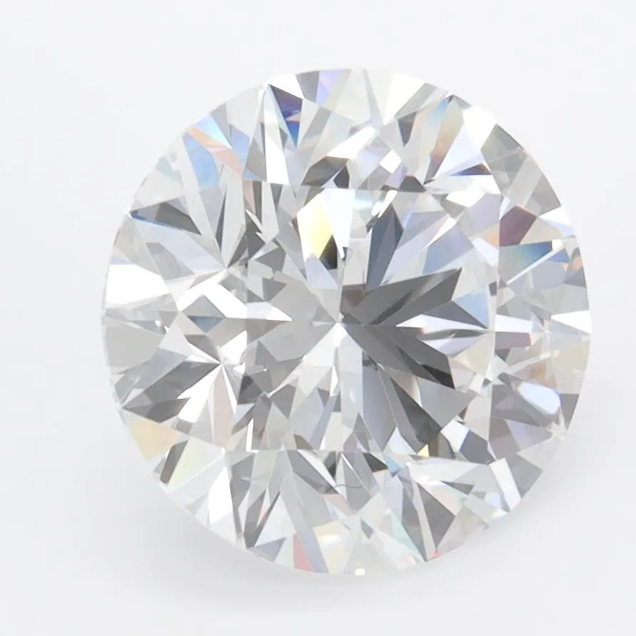 3.52ct Round Lab Grown Diamond (Colour D, Clarity IF, Cut ID, IGI Certified)