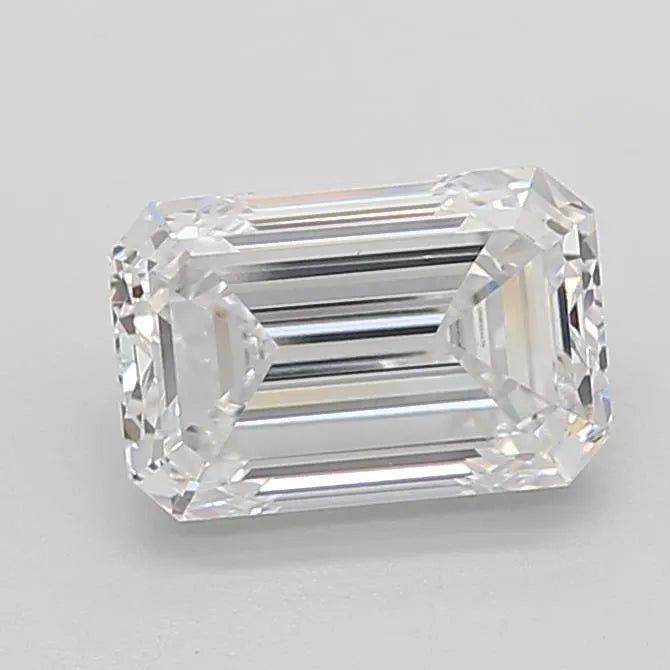 3.53ct Emerald Lab Grown Diamond (Colour D, Clarity IF, IGI Certified)