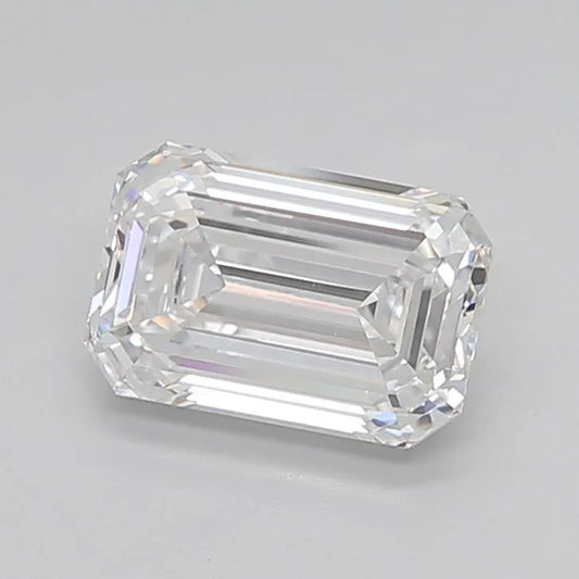 3.53ct Emerald Lab Grown Diamond (Colour D, Clarity VVS1, IGI Certified)