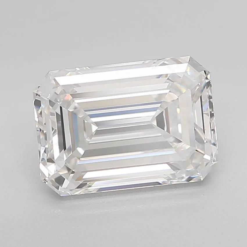 3.53ct Emerald Lab Grown Diamond (Colour E, Clarity VVS1, Cut EX, IGI Certified)