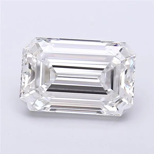 3.53ct Emerald Lab Grown Diamond (Colour F, Clarity VS1, IGI Certified)