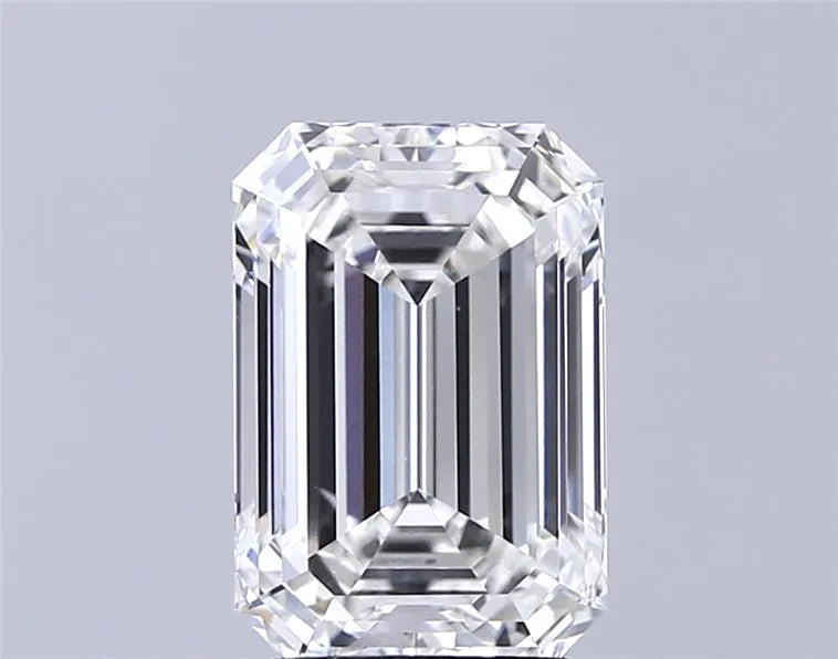 3.53ct Emerald Lab Grown Diamond (Colour G, Clarity VVS2, IGI Certified)