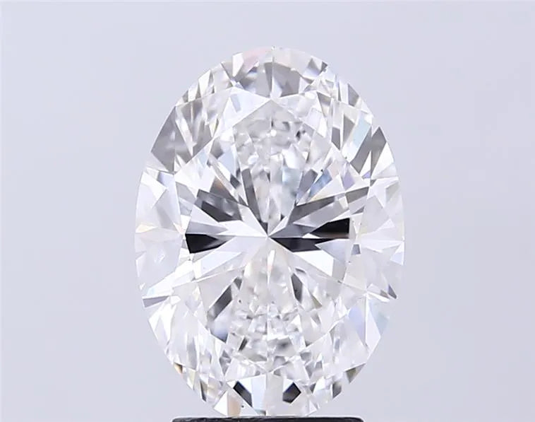 3.53ct Oval Lab Grown Diamond (Colour D, Clarity VS2, IGI Certified)