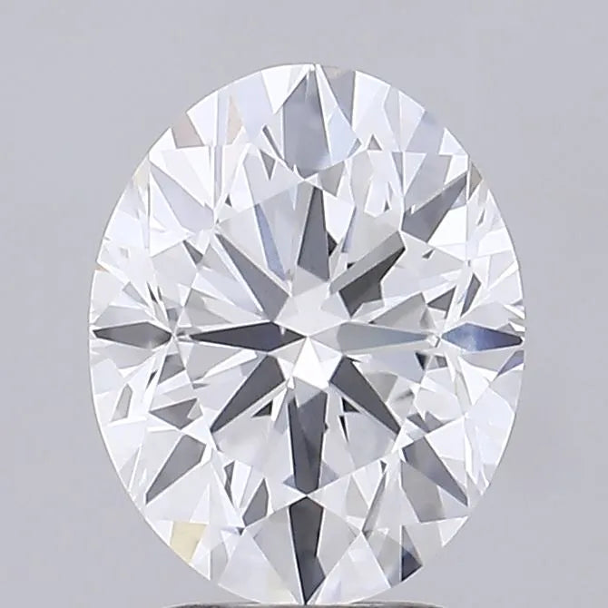 3.53ct Oval Lab Grown Diamond (Colour D, Clarity VVS1, IGI Certified)