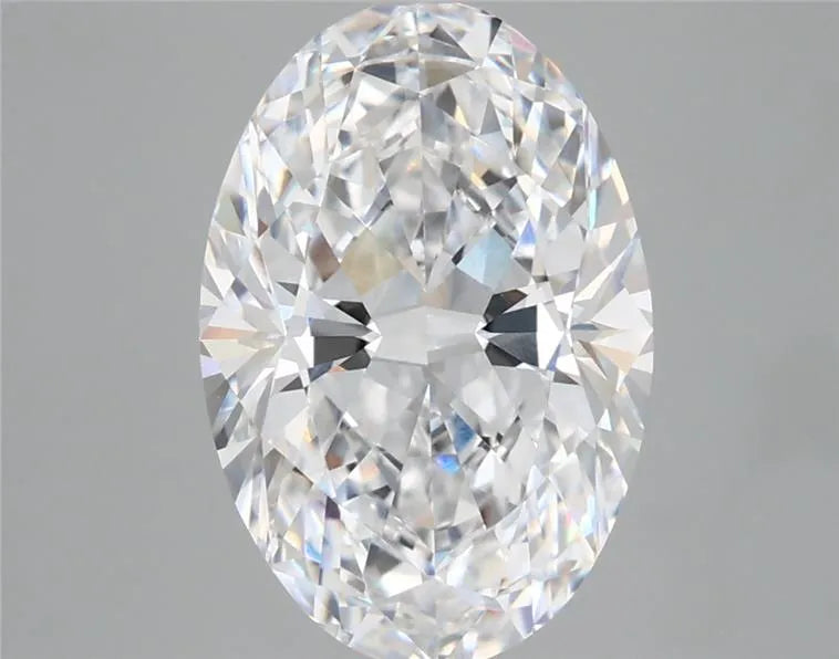 3.53ct Oval Lab Grown Diamond (Colour D, Clarity VVS1, IGI Certified)