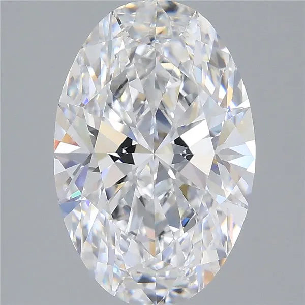 3.53ct Oval Lab Grown Diamond (Colour D, Clarity VVS2, IGI Certified)