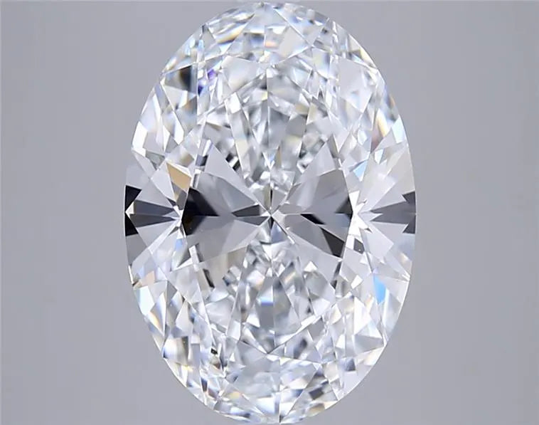 3.53ct Oval Lab Grown Diamond (Colour E, Clarity VVS1, IGI Certified)