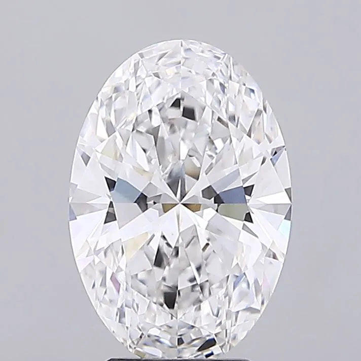 3.53ct Oval Lab Grown Diamond (Colour E, Clarity VVS2, IGI Certified)