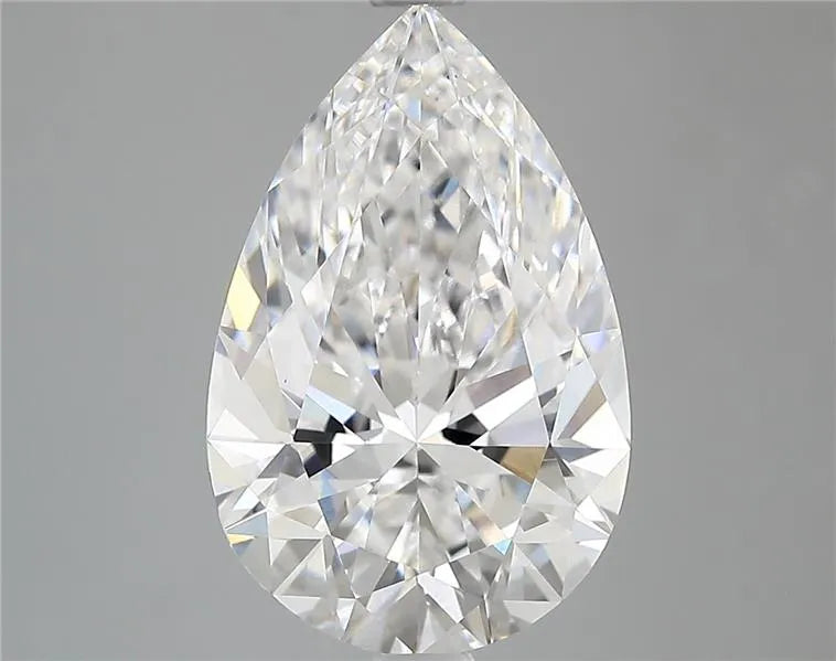 3.53ct Pear Lab Grown Diamond (Colour E, Clarity VVS2, Cut EX, IGI Certified)