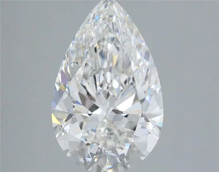 3.53ct Pear Lab Grown Diamond (Colour E, Clarity VVS2, IGI Certified)