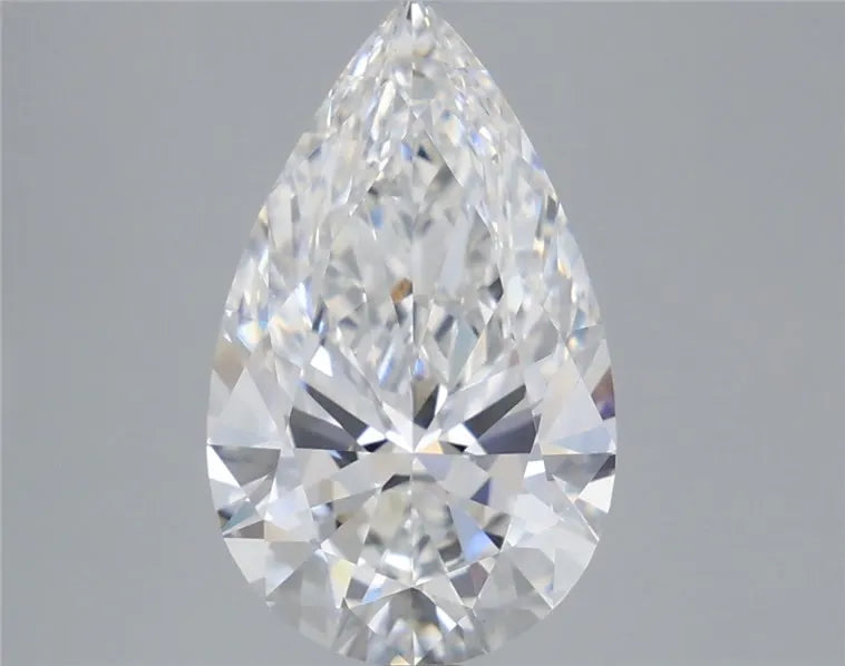 3.53ct Pear Lab Grown Diamond (Colour E, Clarity VVS2, IGI Certified)