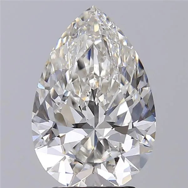 3.53ct Pear Lab Grown Diamond (Colour H, Clarity VS2, IGI Certified)