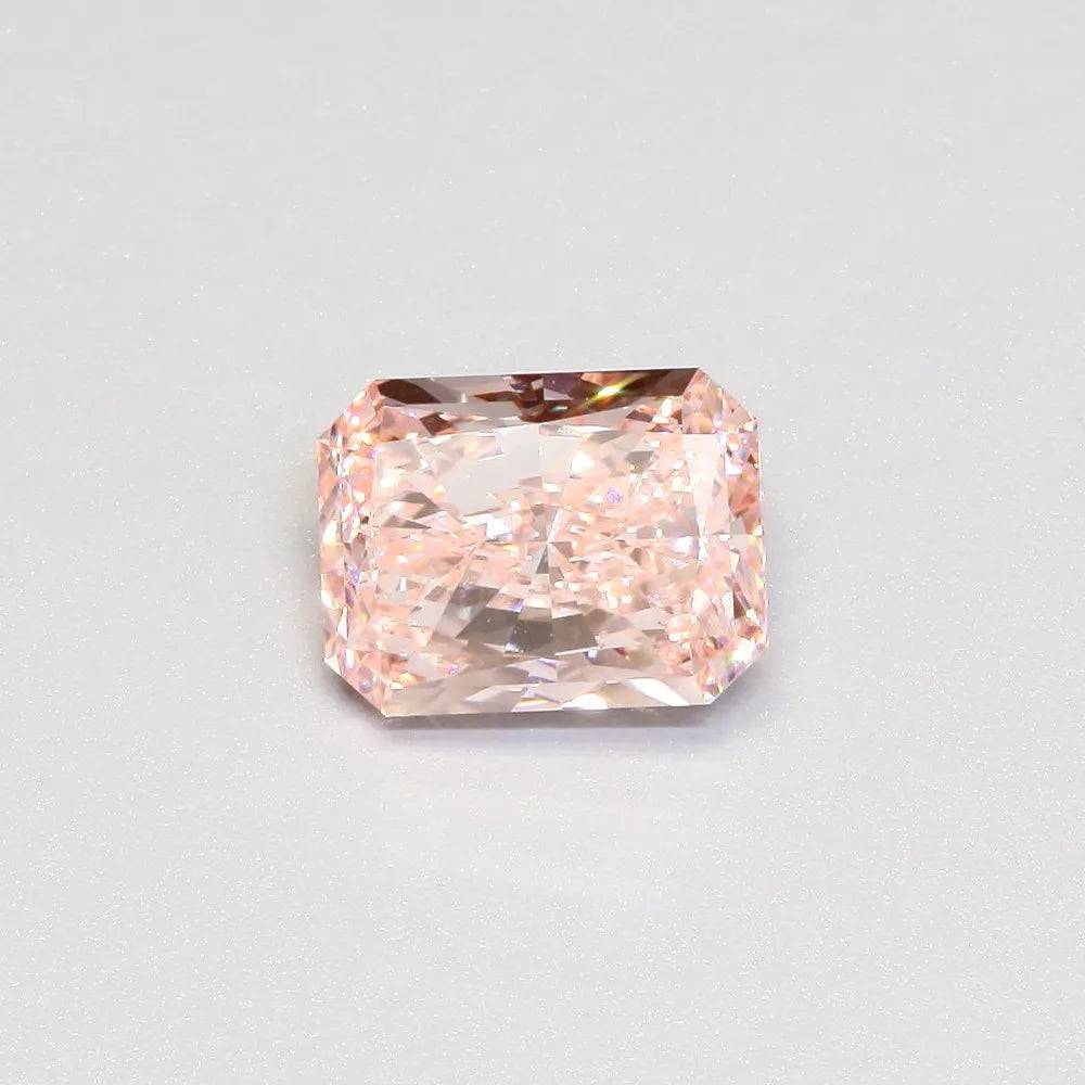 3.53ct Radiant Lab Grown Diamond (Colour Fancy Vivid Pink, Clarity VVS2, IGI Certified)