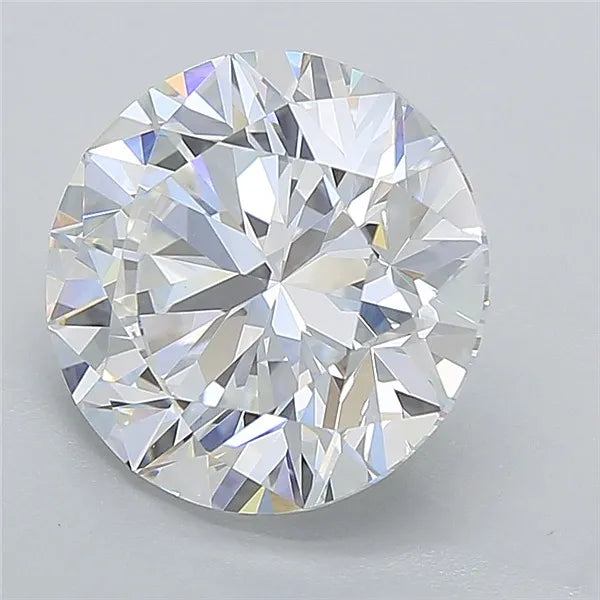 3.53ct Round Lab Grown Diamond (Colour F, Clarity VVS2, Cut ID, IGI Certified)