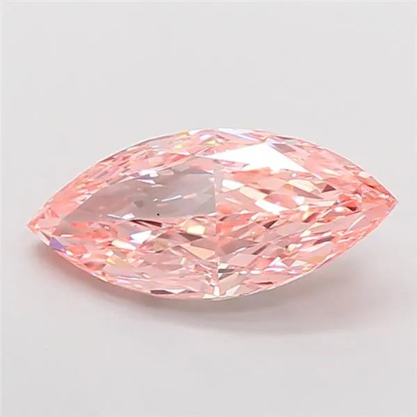 3.54ct Marquise Lab Grown Diamond (Colour Fancy Intense Pink, Clarity VS1, IGI Certified)
