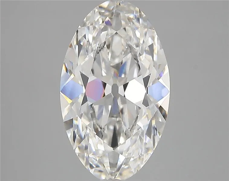 3.54ct Oval Lab Grown Diamond (Colour E, Clarity VVS2, IGI Certified)