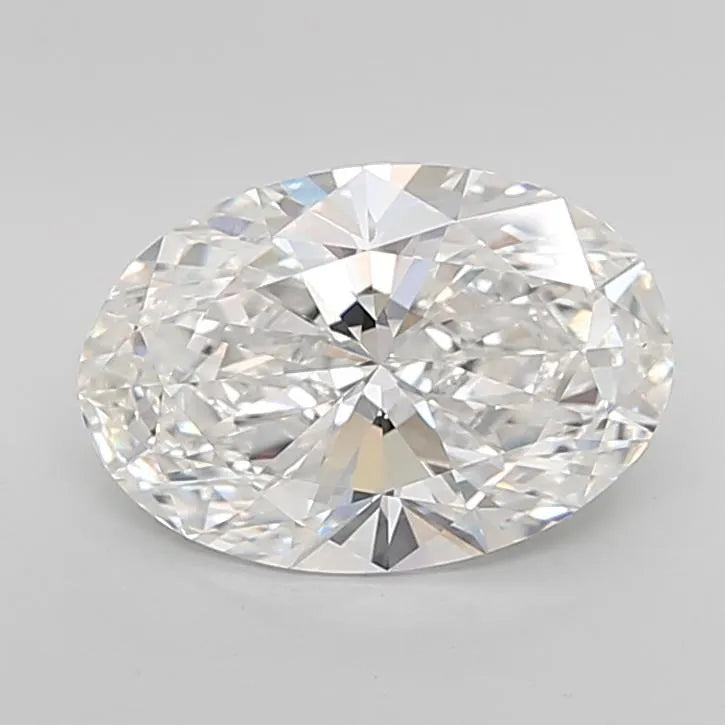 3.54ct Oval Lab Grown Diamond (Colour F, Clarity VVS2, IGI Certified)