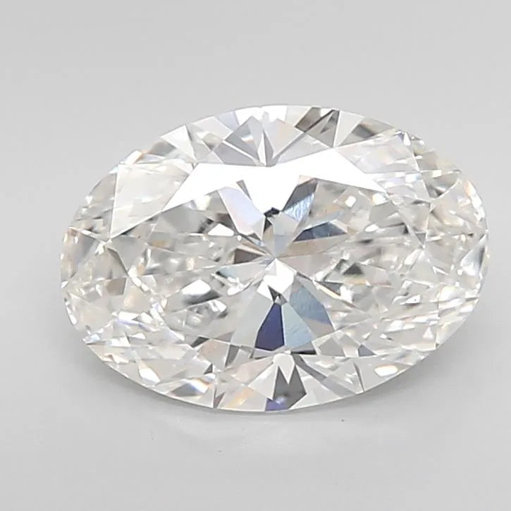 3.54ct Oval Lab Grown Diamond (Colour F, Clarity VVS2, IGI Certified)