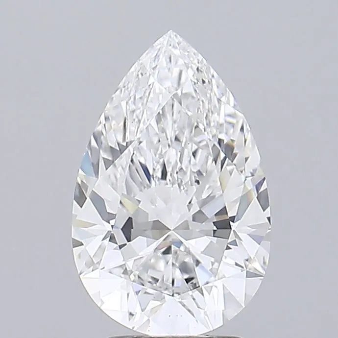 3.54ct Pear Lab Grown Diamond (Colour D, Clarity VS2, IGI Certified)