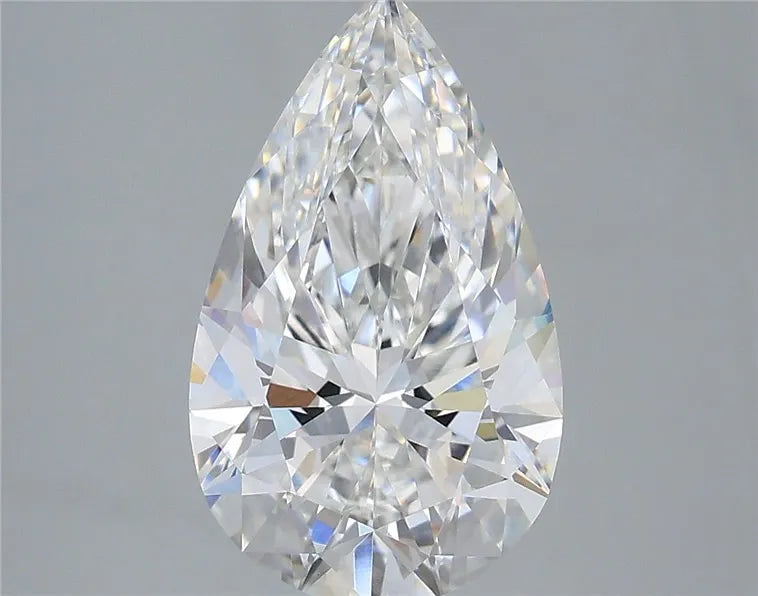 3.54ct Pear Lab Grown Diamond (Colour E, Clarity VVS2, IGI Certified)
