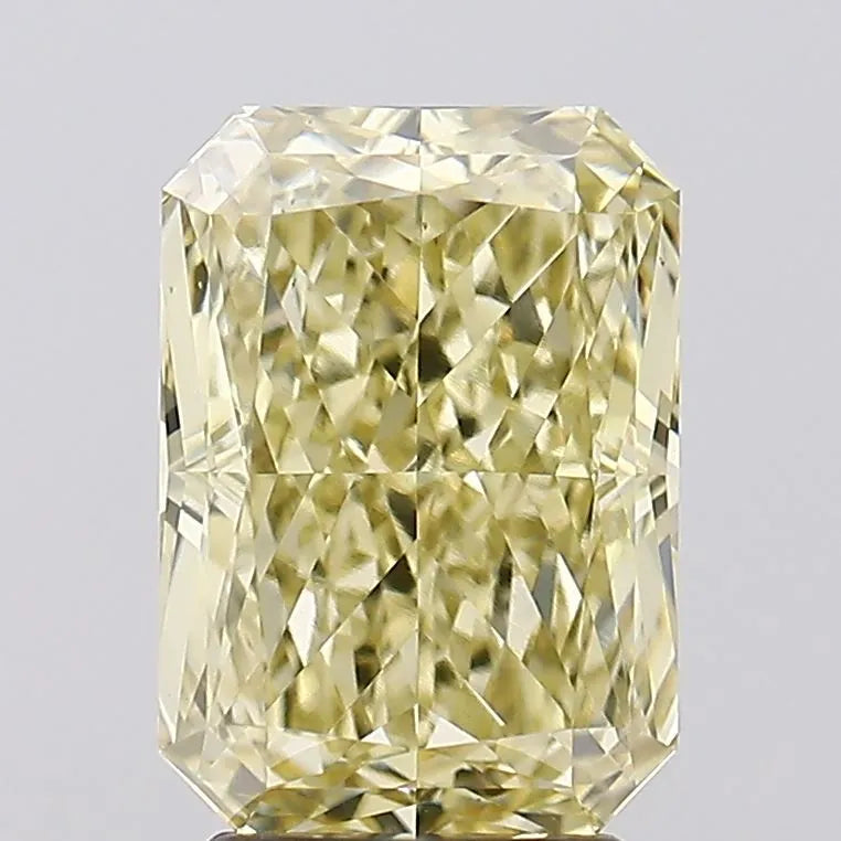 3.54ct Radiant Lab Grown Diamond (Colour Fancy Yellow, Clarity VS1, IGI Certified)