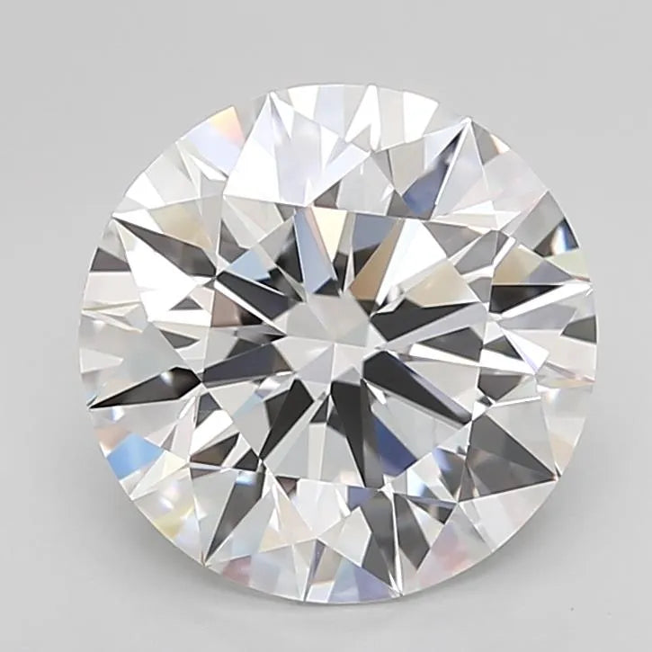 3.54ct Round Lab Grown Diamond (Colour D, Clarity IF, Cut ID, IGI Certified)