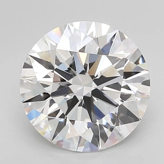 3.54ct Round Lab Grown Diamond (Colour D, Clarity IF, Cut ID, IGI Certified)