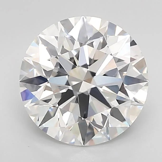 3.54ct Round Lab Grown Diamond (Colour E, Clarity VVS2, Cut ID, IGI Certified)