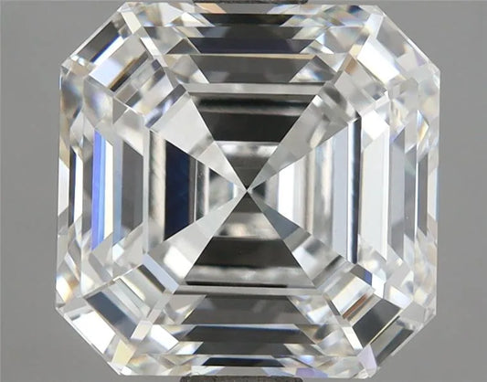 3.55ct Asscher Lab Grown Diamond (Colour F, Clarity VVS2, IGI Certified)