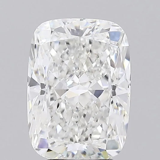 3.55ct Cushion modified Lab Grown Diamond (Colour E, Clarity VVS2, IGI Certified)
