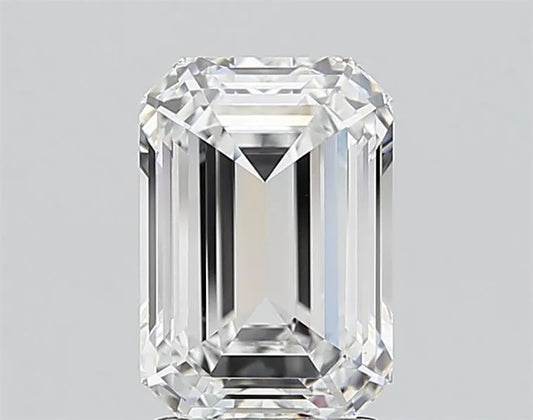 3.55ct Emerald Lab Grown Diamond (Colour D, Clarity VVS1, IGI Certified)