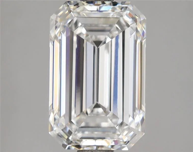 3.55ct Emerald Lab Grown Diamond (Colour D, Clarity VVS2, IGI Certified)
