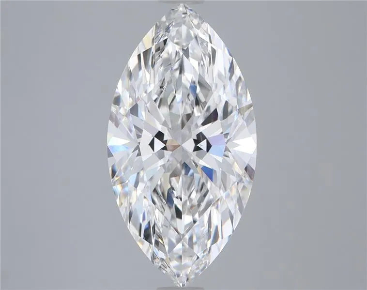 3.55ct Marquise Lab Grown Diamond (Colour E, Clarity VVS2, IGI Certified)