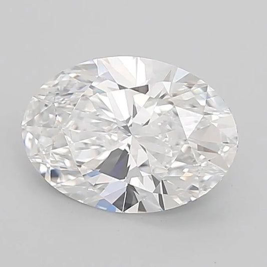 3.55ct Oval Lab Grown Diamond (Colour D, Clarity VVS1, Cut EX, IGI Certified)