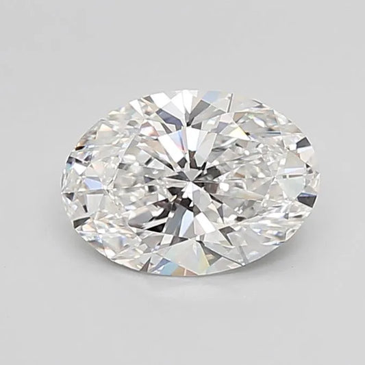 3.55ct Oval Lab Grown Diamond (Colour E, Clarity VVS2, IGI Certified)